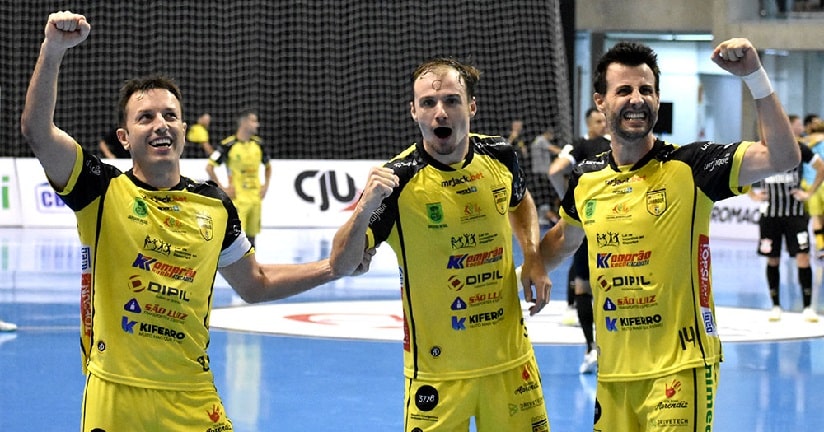 Futsal: Jaraguá empata com o Corinthians nas oitavas de final da LNF