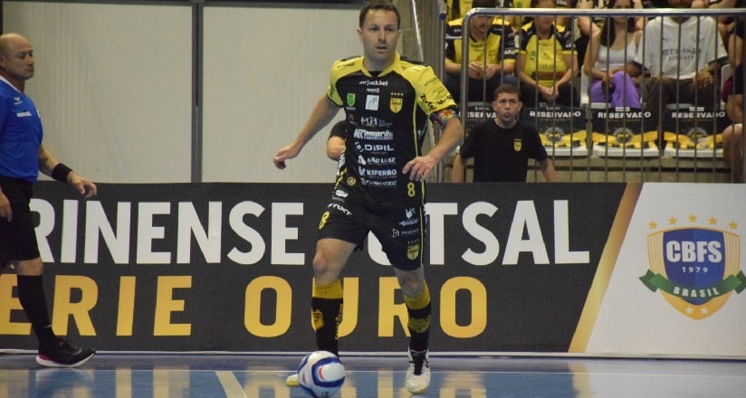 Futsal: Jaraguá recebe o São Lourenço pela Série Ouro na Arena