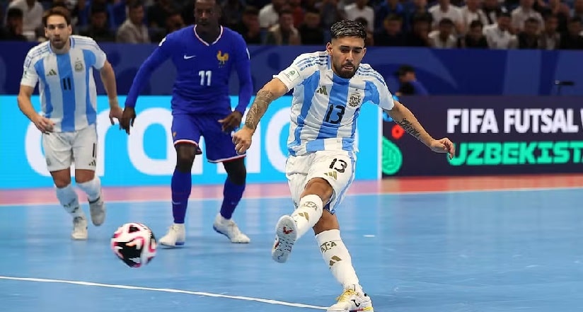 Futsal: Argentina bate França e pega Brasil na final da Copa do Mundo