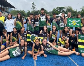 Atletismo: Schroeder conquista seis medalhas e a terceira colocação geral no sub-12