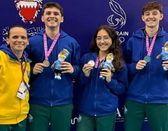 Taekwondo: Jaraguaenses conquistam medalhas de prata em evento internacional