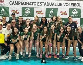 Vôlei: Jaraguá do Sul fica em terceiro lugar no estadual sub-17 feminino