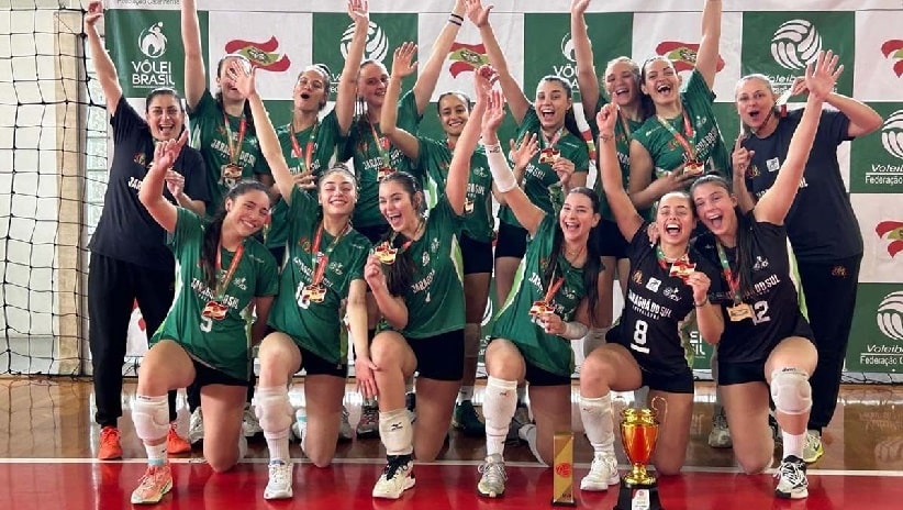 Vôlei: Jaraguá do Sul conquista o estadual sub-19 feminino