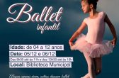 Cultura oferece curso de ballet em Guaramirim