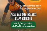 Schroeder sediará etapa do Pedal Vale dos Encantos no final de novembro