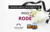 Plano Leier informa o falecimento de Ingo Rode