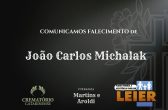 Plano Leier e Funerária Martins e Aroldi informam o falecimento de João Carlos Michalak