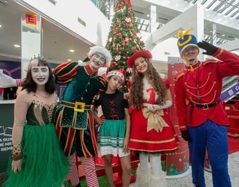 Shopping tem decoração e programação à espera do natal