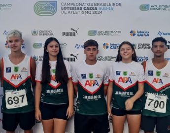 Atletismo: Jaraguaense fatura medalha de bronze no brasileiro sub-16