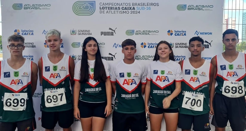 Atletismo: Jaraguaense fatura medalha de bronze no brasileiro sub-16