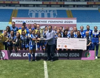 Futebol: Avaí Kindermann fatura o Campeonato Catarinense Feminino Adulto em 2024