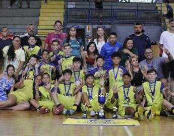 Futsal: Base do Jaraguá conquista dois títulos neste fim de semana