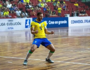 Futsal: Brasil estreia na Liga Evolução com goleadas em Fortaleza