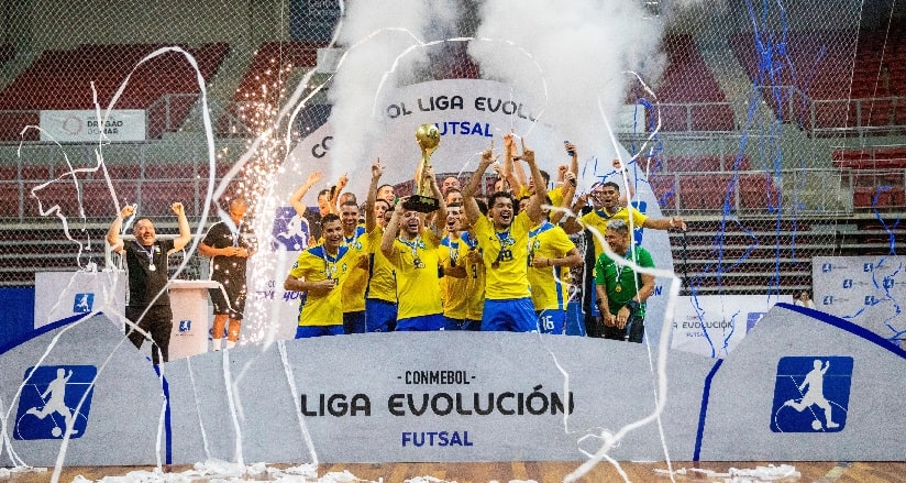 Futsal: Brasil conquista a Conmebol Liga Evolução Zona Norte