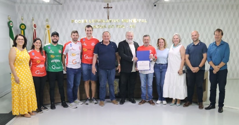 Futebol: Câmara de Vereadores homenageia Sport Club Estrella, de Nereu Ramos