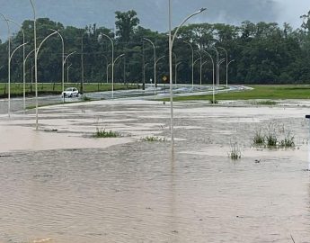 Jaraguá do Sul não registra ocorrências graves apesar da forte chuva