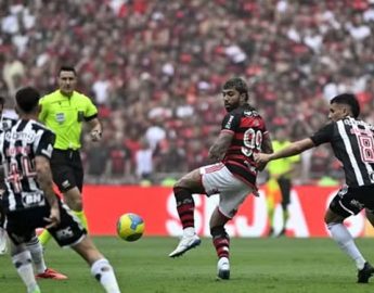 Futebol: Flamengo vence Atlético-MG e abre vantagem na final da Copa do Brasil