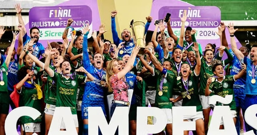 Futebol: Palmeiras supera Corinthians nos pênaltis e conquista o Paulistão Feminino