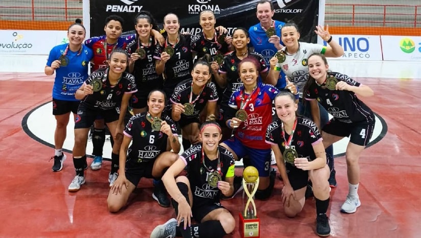 Futsal: Barateiro é tetracampeão estadual feminino