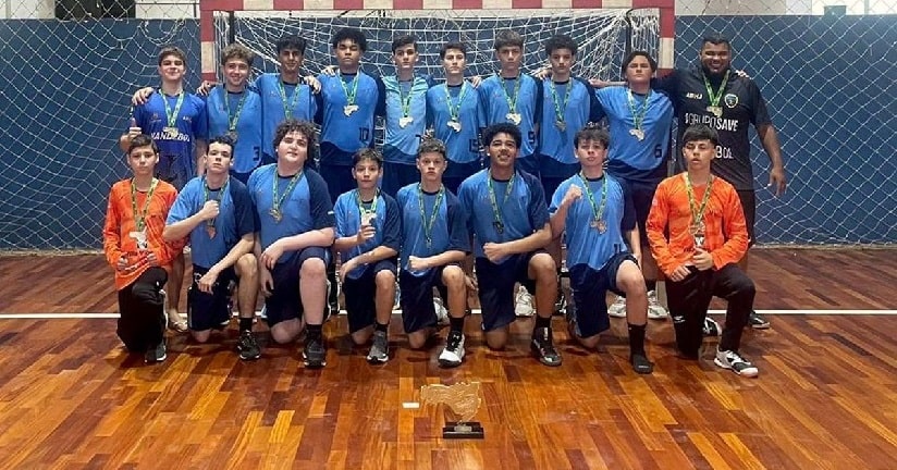 Handebol: Jaraguá do Sul fatura taça da Extraliga Santa Catarina sub-14