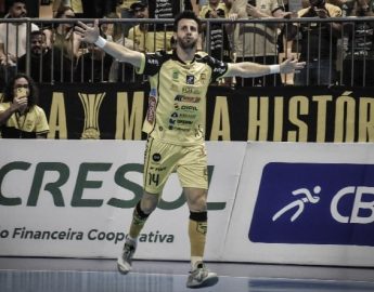 Futsal: Jaraguá encara o Tubarão pelas quartas de final da Série Ouro