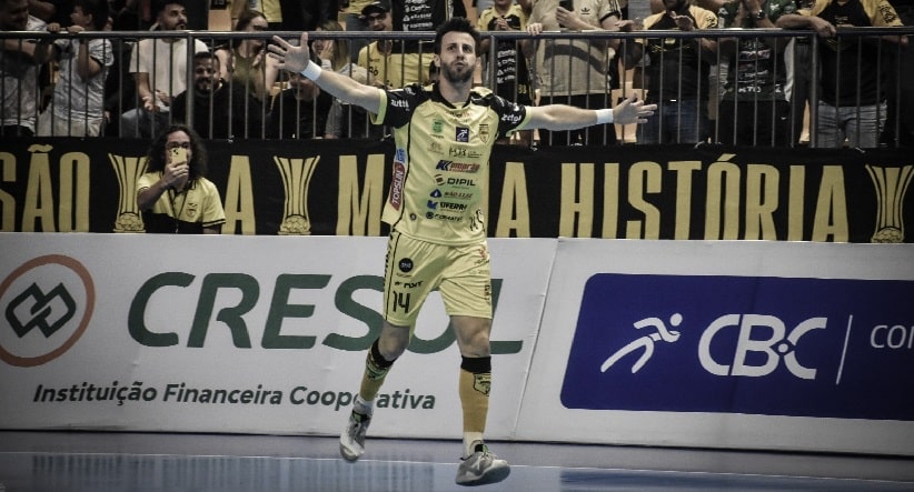 Futsal: Jaraguá encara o Tubarão pelas quartas de final da Série Ouro