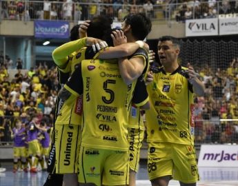 Futsal: LNF define as datas e os horários das semifinais entre Jaraguá e Pato