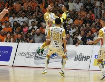 Futsal: De virada, Jaraguá bate o Carlos Barbosa pelas quartas de final da LNF