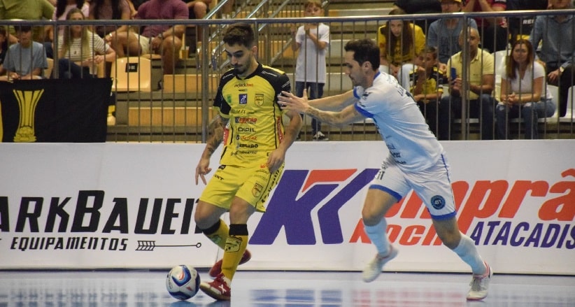 Futsal: Pato x Jaraguá está confirmado para a Arena São Lourenço