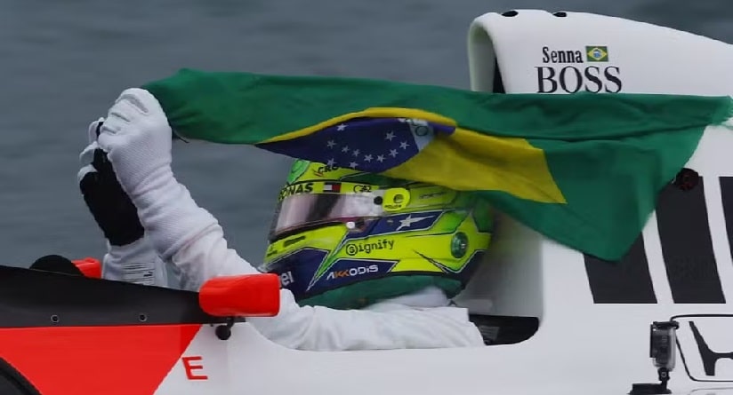 Automobilismo: Hamilton exalta Senna e o Brasil após homenagem em São Paulo