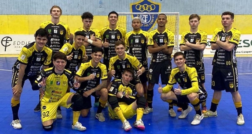 Futsal: Jaraguá sub-20 disputará os Jogos Abertos de Santa Catarina em Concórdia