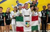 Taekwondo: Jaraguaenses vão ao pódio no Brasileiro de Faixa Colorida