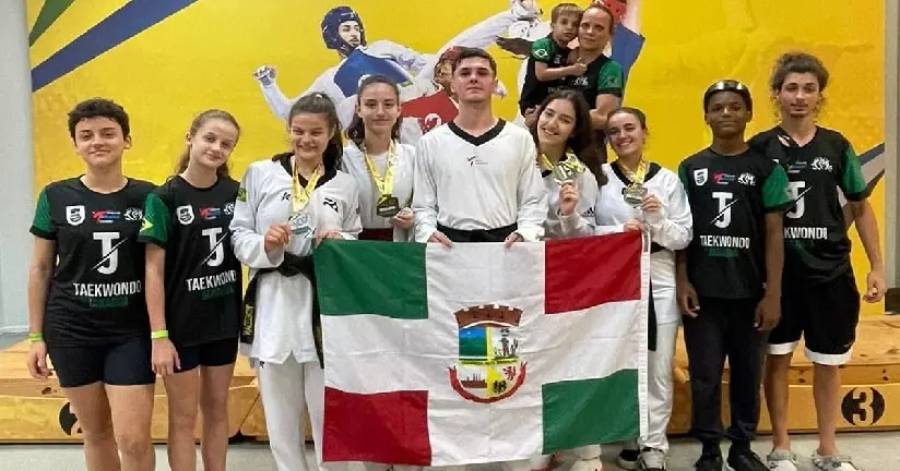 Taekwondo: Jaraguaenses vão ao pódio no Brasileiro de Faixa Colorida