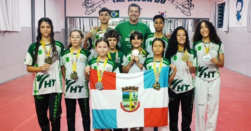 Taekwondo: Jaraguaenses vão ao pódio no Brasileiro de Faixa Colorida