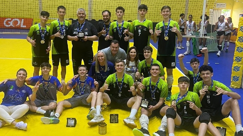 Vôlei: Jaraguá do Sul é campeão do Brasileiro Interclubes sub-16