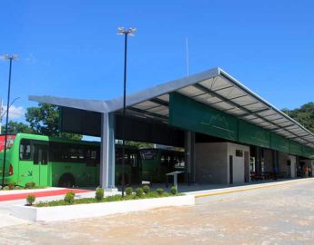 Cidade ganha um moderno terminal de integração na Barra do Rio Cerro