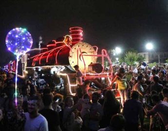 Circulação Iluminada da Maria Fumaça é atração nesta sexta