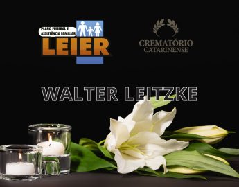 Plano Leier e Funerária Martins e Aroldi informam o falecimento de Walter Leitzke