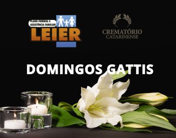 Plano Leier e Funerária Martins e Aroldi informam o falecimento de Domingos Gattis