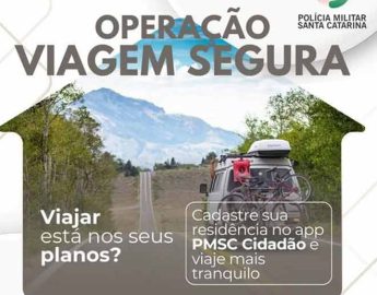 PMSC inicia nesta sexta-feira a Operação Viagem Segura