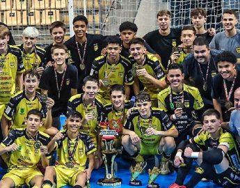 Futsal: Jaraguá sub-16 conquista título do estadual de forma invicta