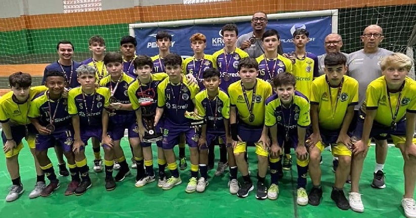 Futsal: Base jaraguaense fica na terceira posição do Campeonato Catarinense