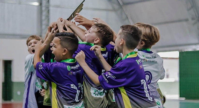 Futsal: CEEJ sub-9 é campeão da 1ª Liga do Vale do Itapocu