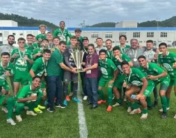 Futebol: Chapecoense fatura o título da Copa Santa Catarina sub-17