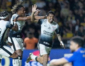 Futebol: Corinthians reage no segundo tempo, vence o Criciúma e entra no G8