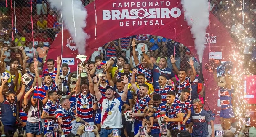 Futsal: Fortaleza é o primeiro campeão do Campeonato Brasileiro