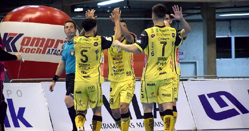 Futsal: Jaraguá bate o Joinville na primeira final da Série Ouro na Arena