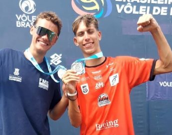 Vôlei de Praia: Jaraguaense é vice-campeão do Brasileiro de Seleções sub-17