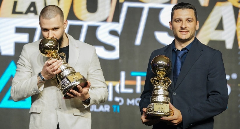 Futsal: Dyego e Willian são eleitos melhores do planeta no Gala Mundo de 2024