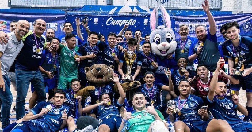 Futsal: Minas vence Atlântico de virada e conquista primeira edição da Talentos LNF